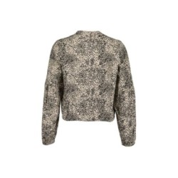 Tumodakids mayoristas de ropa infantil. Blusa chica estampada manga larga cuello V - Blue Seven