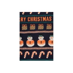 Tumodakids distribuidores de ropa infantil. Jersey chico cuello redondo edición navidad - Blue Seven