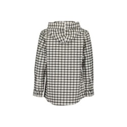 Tumodakids distribuidores de ropa infantil. Camisa con capucha para chico estampado cuadros - Blue Seven