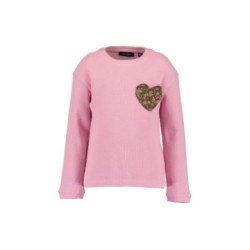 Tumodakids distribuidores de ropa infantil. Camiseta manga larga niña corazón - Blue Seven