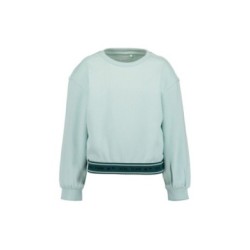 Tumodakids proveedores de ropa infantil. Camiseta niña manga larga cuello redondo franja inferior - Blue Seven