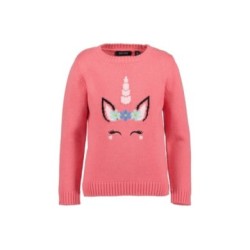 Tumodakids distribuidores de ropa infantil. Jersey punto niña unicornio - Blue Seven