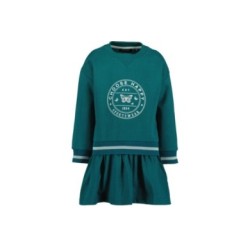 Tumodakids distribuidores de ropa infantil. Vestido niña manga larga estilo sudadera Mariposa team - Blue Seven