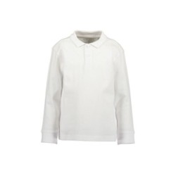 Tumodakids mayoristas de ropa infantil. Polo niño liso manga larga - Blue Seven