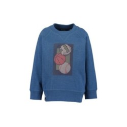 Tumodakids mayoristas de ropa infantil. Sudadera niño cuello redondo Sport - Blue Seven