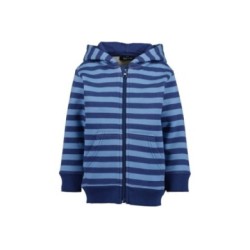 Tumodakids proveedores de ropa infantil. Sudadera niño con capucha cierre cremallera estampada - Blue Seven