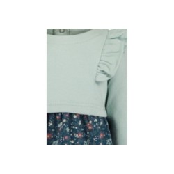 Tumodakids distribuidores de ropa de bebé. Vestido manga larga para bebé - Blue Seven