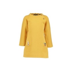 Tumodakids distribuidores de ropa de bebé. Vestido punto manga larga para bebé niña - Blue Seven