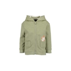 Tumodakids mayoristas de ropa de bebé. Chaqueta sport con capucha bebé niño Granja - Blue Seven