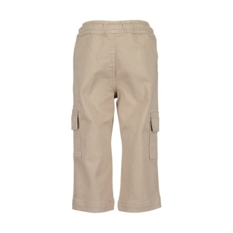 Tumodakids mayoristas de ropa de bebé. Pantalón largo bebé tipo cargo cintura elástica - Blue Seven