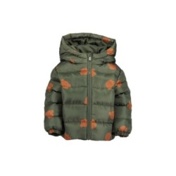 Tumodakids proveedores de ropa de bebé. Abrigo acolchado con capucha bebé niño estampado - Blue Seven