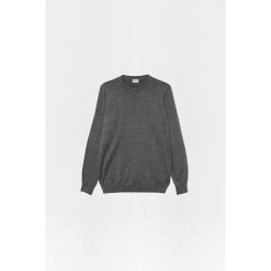 Sudadera lisa cuello redondo hombre-SMI-97068G-Street Monkey