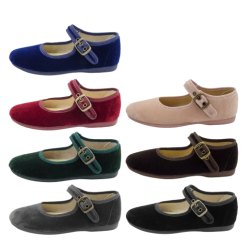 Mercedita terciopelo cierre hebilla - PULIDINES - ARI-800/TIFON