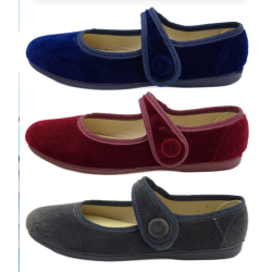 Mercedita terciopelo cierre botón - PULIDINES - ARI-855