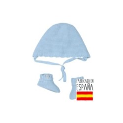 Tumodakids distribuidores de ropa infantil. Pack de gorro y patucos para bebé - Tony Bambino