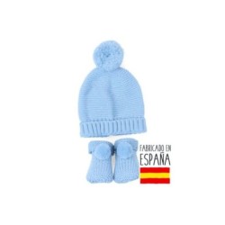Tumodakids distribuidores de ropa infantil. Pack de gorro y patucos para bebé - Tony Bambino