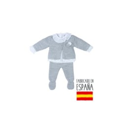 Tumodakids proveedores de ropa de bebé. Conjunto de 3 piezas manga larga para bebé - Tony Bambino