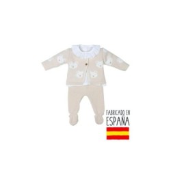 Tumodakids distribuidores de ropa de bebé. Conjunto de 3 piezas manga larga para bebé - Tony Bambino