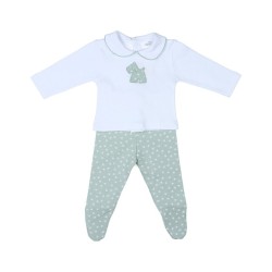 Conjunto 2 piezas bebé algodón tipo muda perritos-31905-Tony Bambino