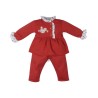 Tumodakids distribuidores de ropa de bebé. Conjunto largo 2 piezas bebé niña Zorrito - Tony Bambino